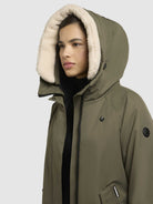 khujo-coat-semie2-light-olive-damen-kurzmantel image 7