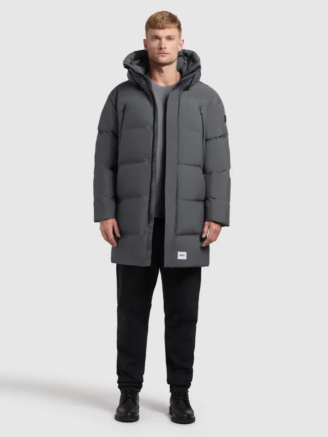 khujo-coat-morse2-steel-gray-warm-wattierter-steppmantel-damen image 1