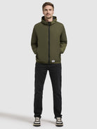 khujo-ferd-jacket-olive-green-h-fllange-kapuzenjacke-regular-fit image 6