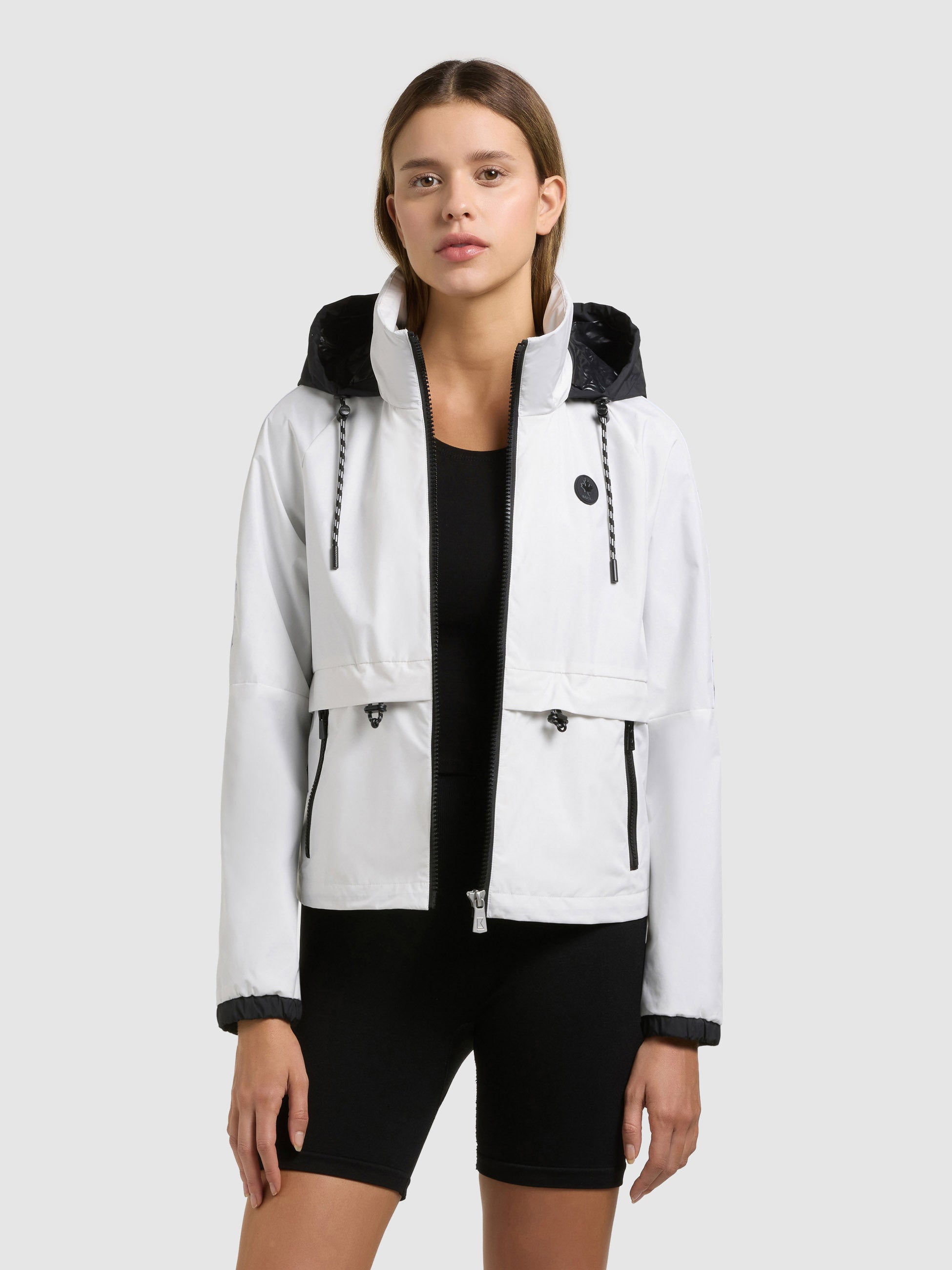 khujo-jacke-olia-off-white-windbreaker-regenjacke-damen image 1