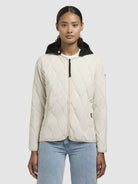 khujo-malar-damen-jacke-light-beige image 4