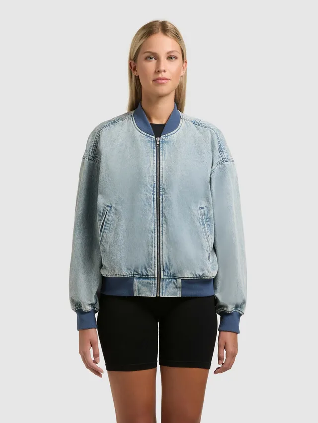 khujo-jacke-clara-light-blue-jeansjacke-blouson image 1