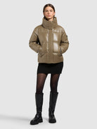 khujo-jacke-rinja2-shiny-damen-steppjacke-in-cane-brown image 7