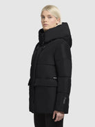 khujo-jacke-ora-schwarz-warme-winterjacke-damen-mit-kapuze image 5