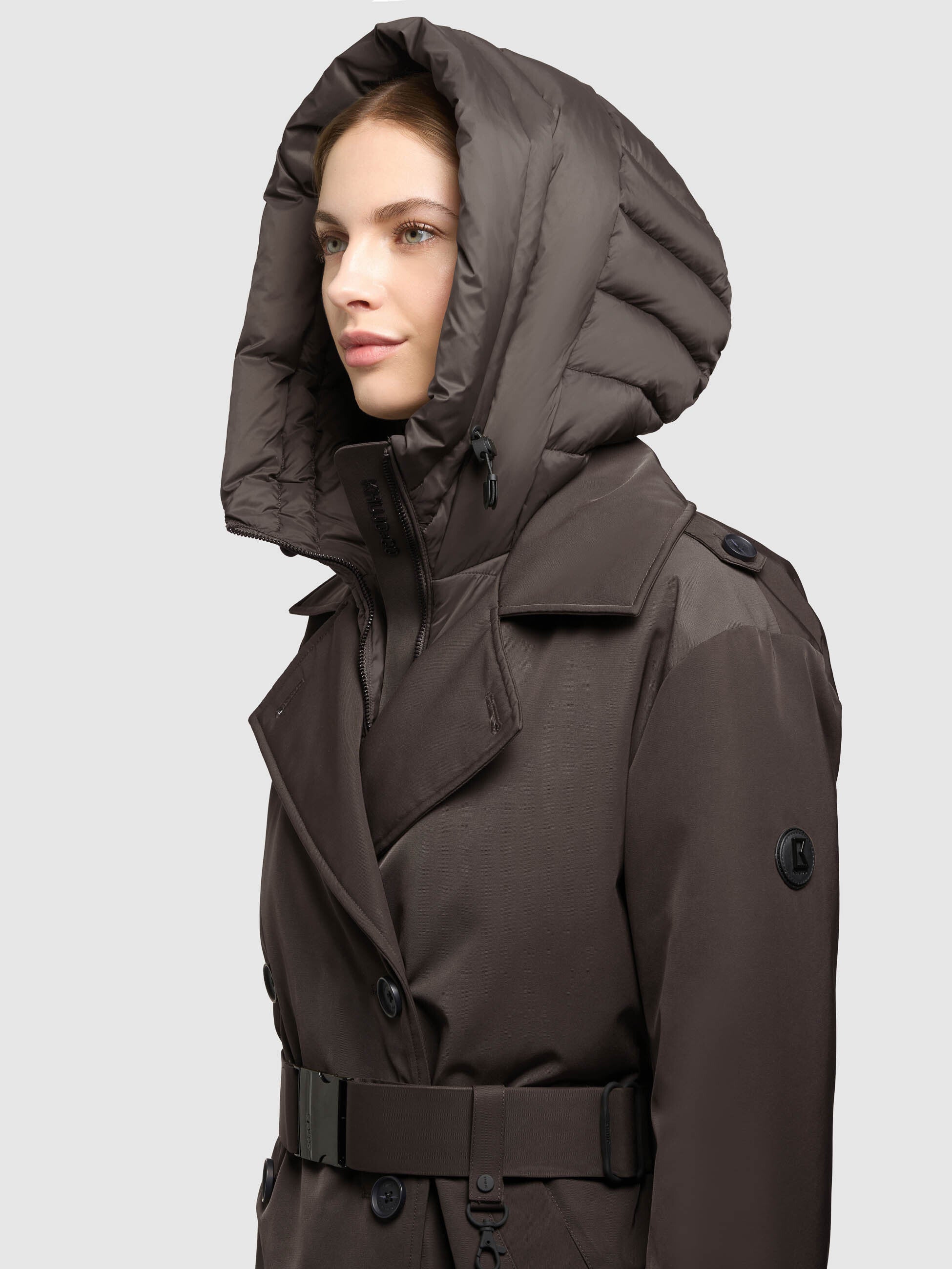 khujo-mantel-elena3-2in1-chocolate-chip-trenchcoat-mit-einsatz image 7