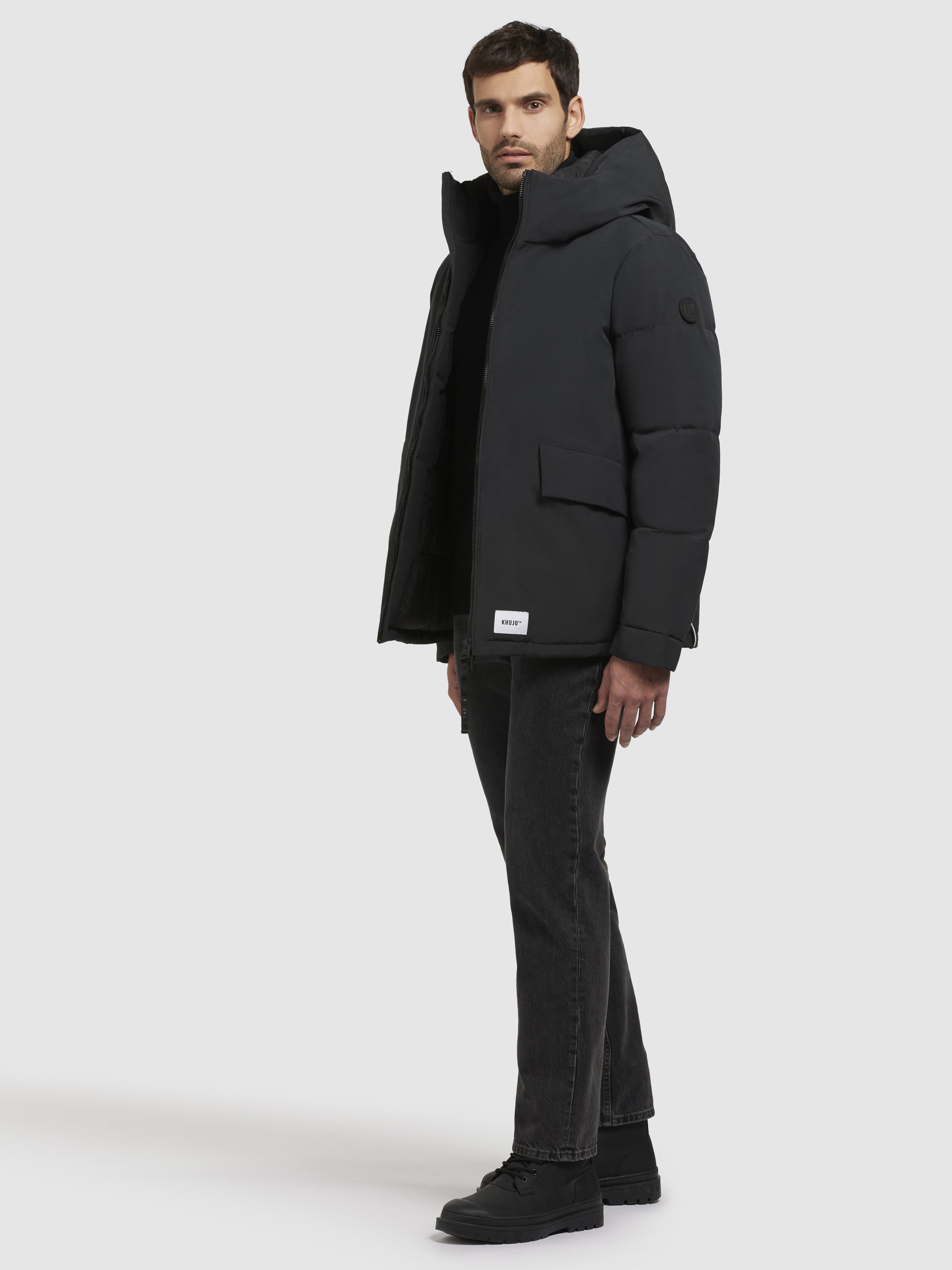 khujo-jacke-gero-dunkelgrau-herren-warme-kapuzen-winterjacke image 6
