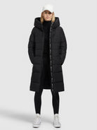 khujo-coat-jilias4-black-wattierter-damen-steppmantel image 6