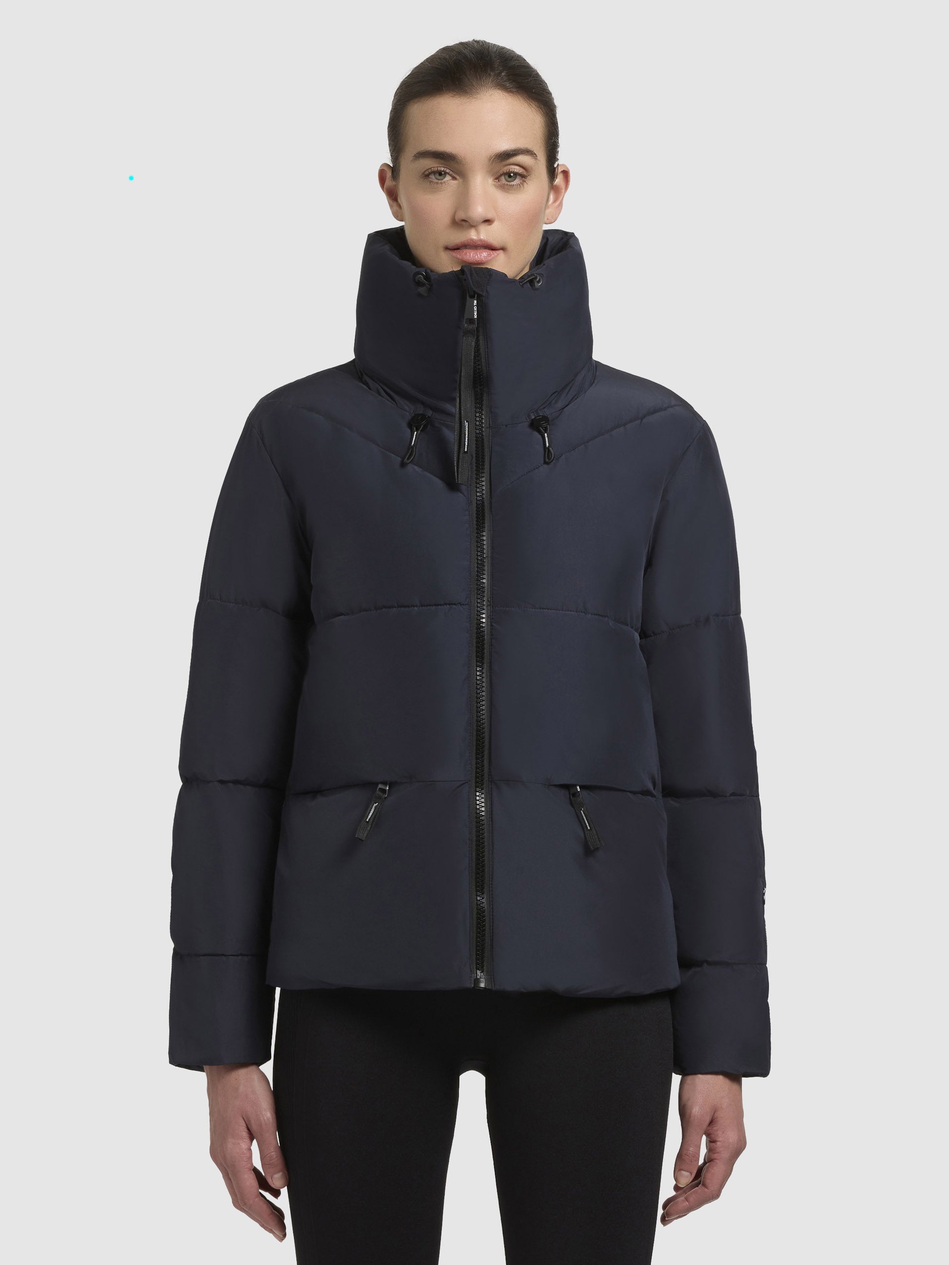 khujo-jacke-flaire-dunkelblau-gef-tterte-blousonjacke-h-ftlang-f-r-damen image 4