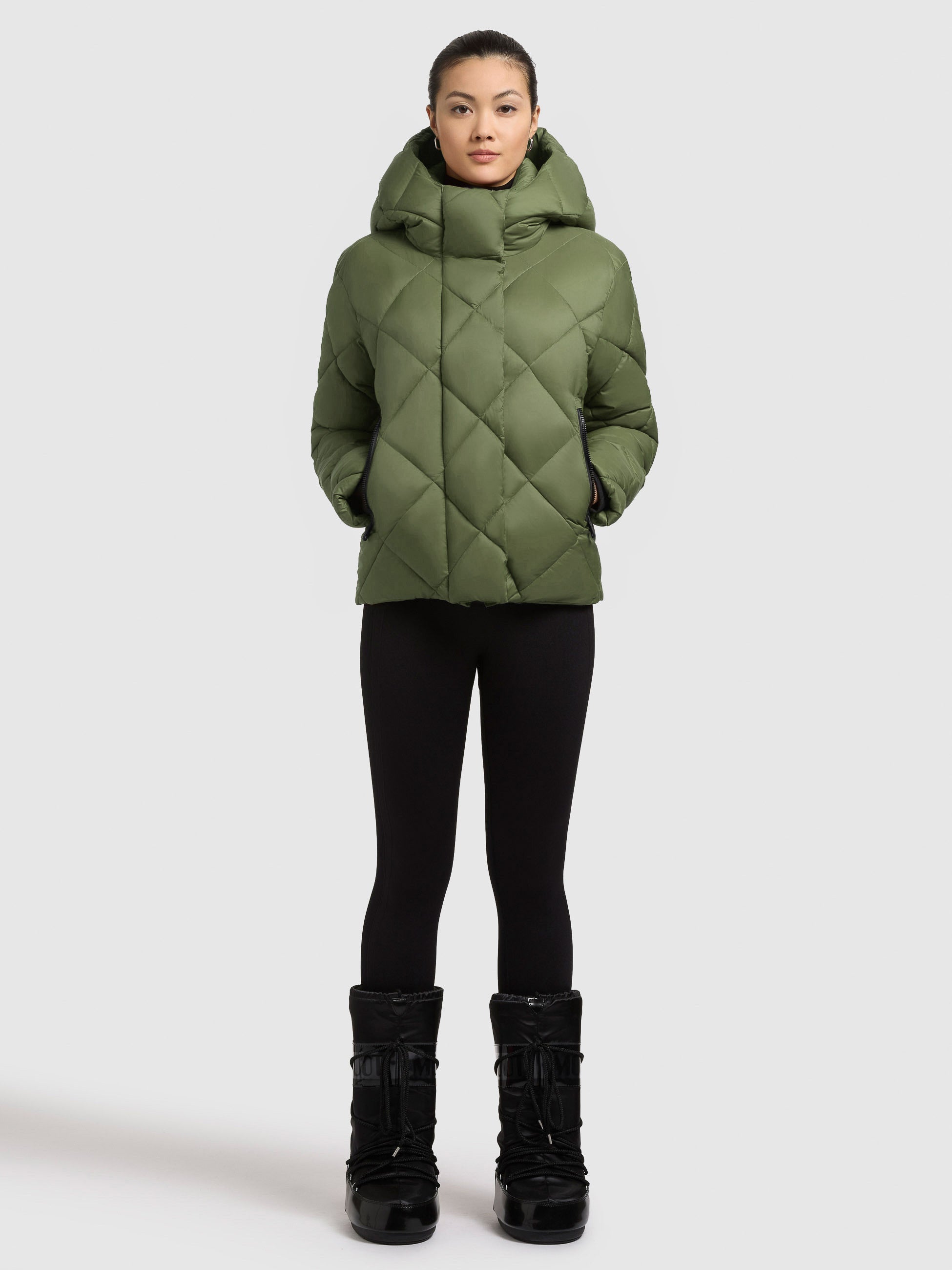 khujo-jacke-lilian-damen-steppjacke-h-ftlang-fern-green image 6