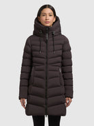 khujo-coat-tuhani5-moody-plum-superleichter-steppmantel-slim-fit-mit-kapuze image 4