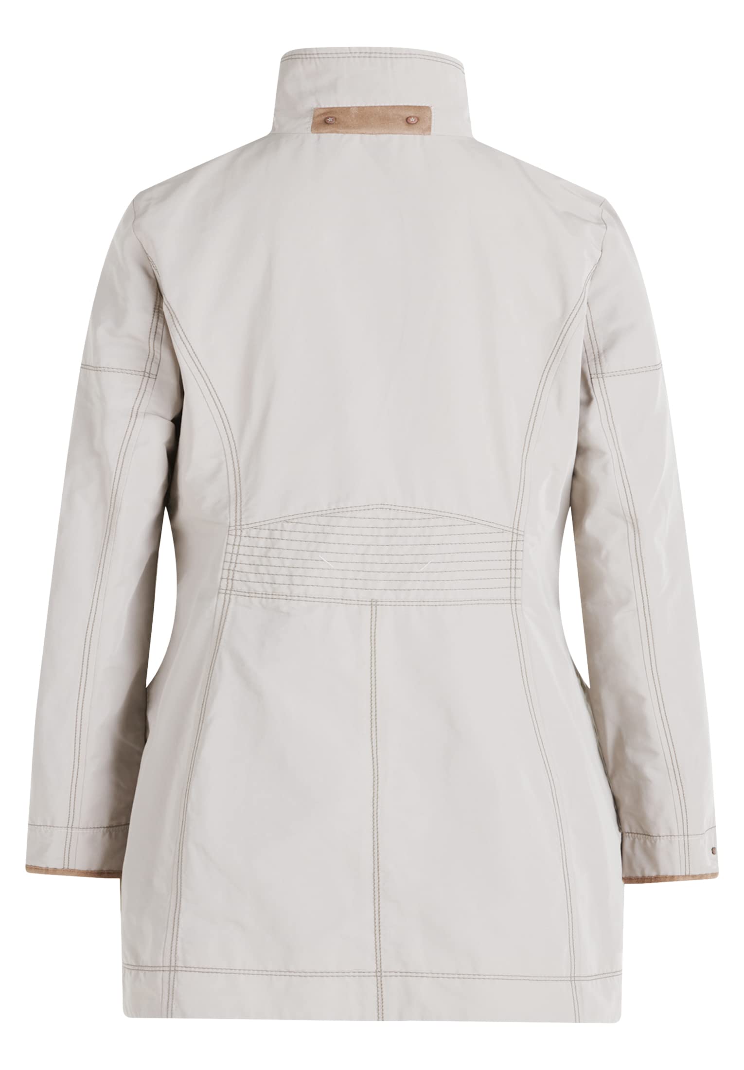 gil-bret-damen-sommerjacke-ripsware-mit-veloursleder-und-nieten image 5