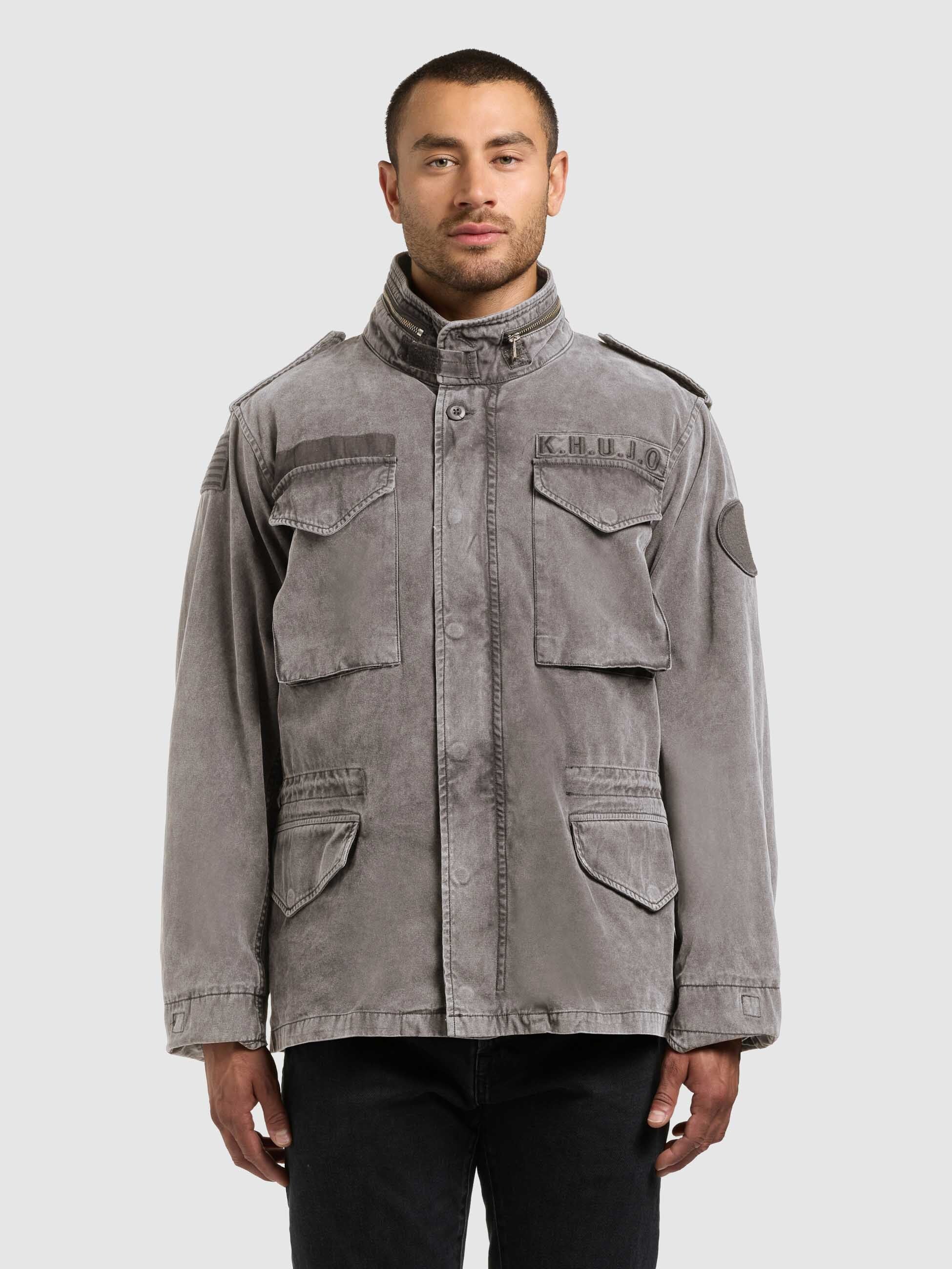 khujo-gene-slate-grey-fieldjacke-damen-regular-fit-mit-kapuze image 4