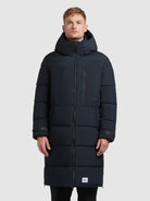 khujo-coat-siram2-port-blue-wattierter-steppmantel-knielang-loose-fit image 4