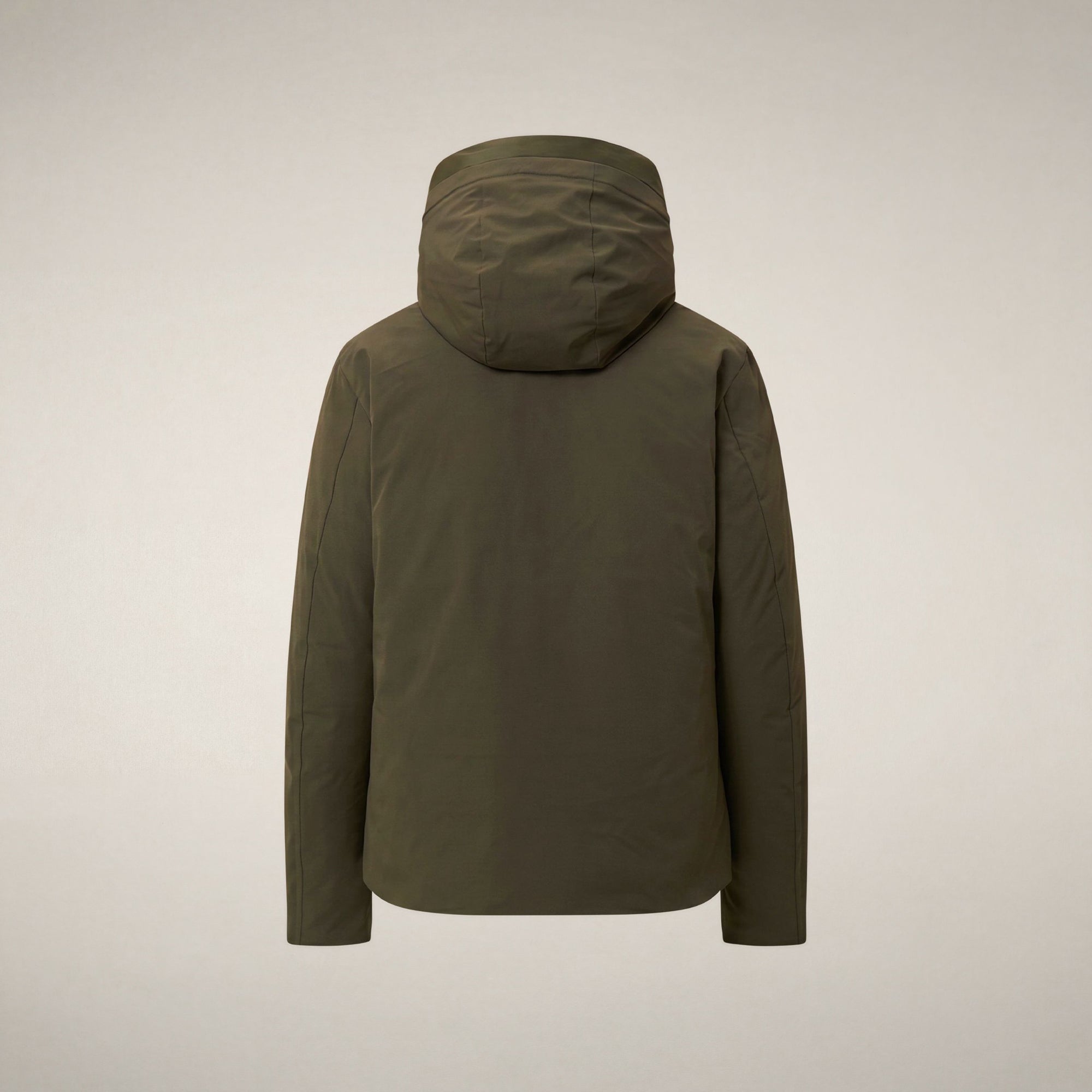 save-the-duck-stewart-herren-jacke-gr-n-schlangen-optik-light-air-kapuzenjacke image 4
