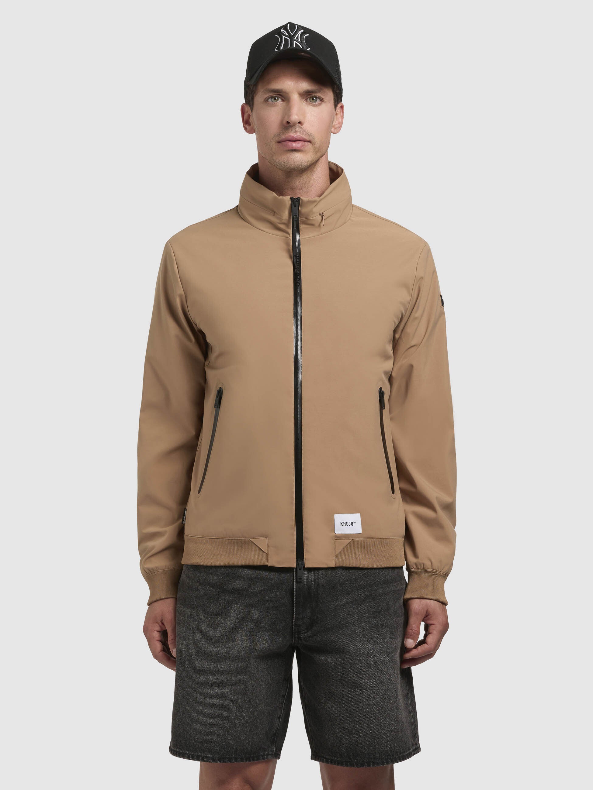 khujo-jacke-kayo-kamel-h-ftlange-bomberjacke-mit-verstaubarer-kapuze image 4
