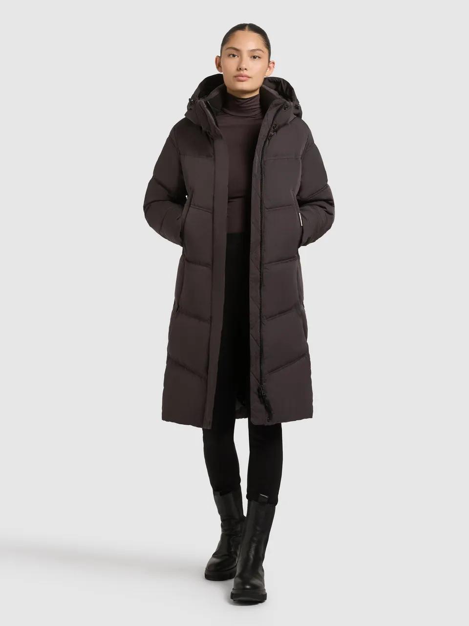 khujo-coat-graya2-steppmantel-moody-plum image 1