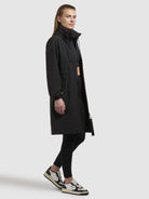 khujo-erthe-coat-black-leichter-damen-sommerparka-schwarz-regular-fit image 6