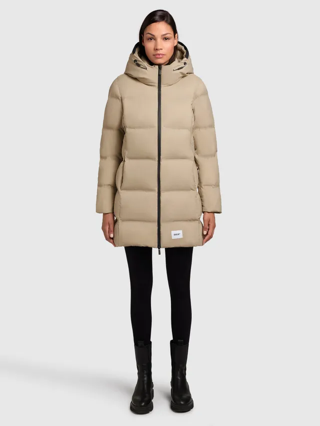 khujo-jacke-tanare3-beige-steppjacke-regular-fit-damen image 1