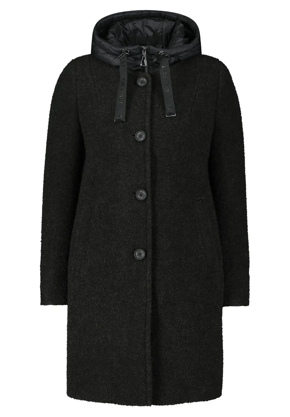 gil-bret-wanda-damen-wollmantel-dark-green-melange-gr-42 image 1