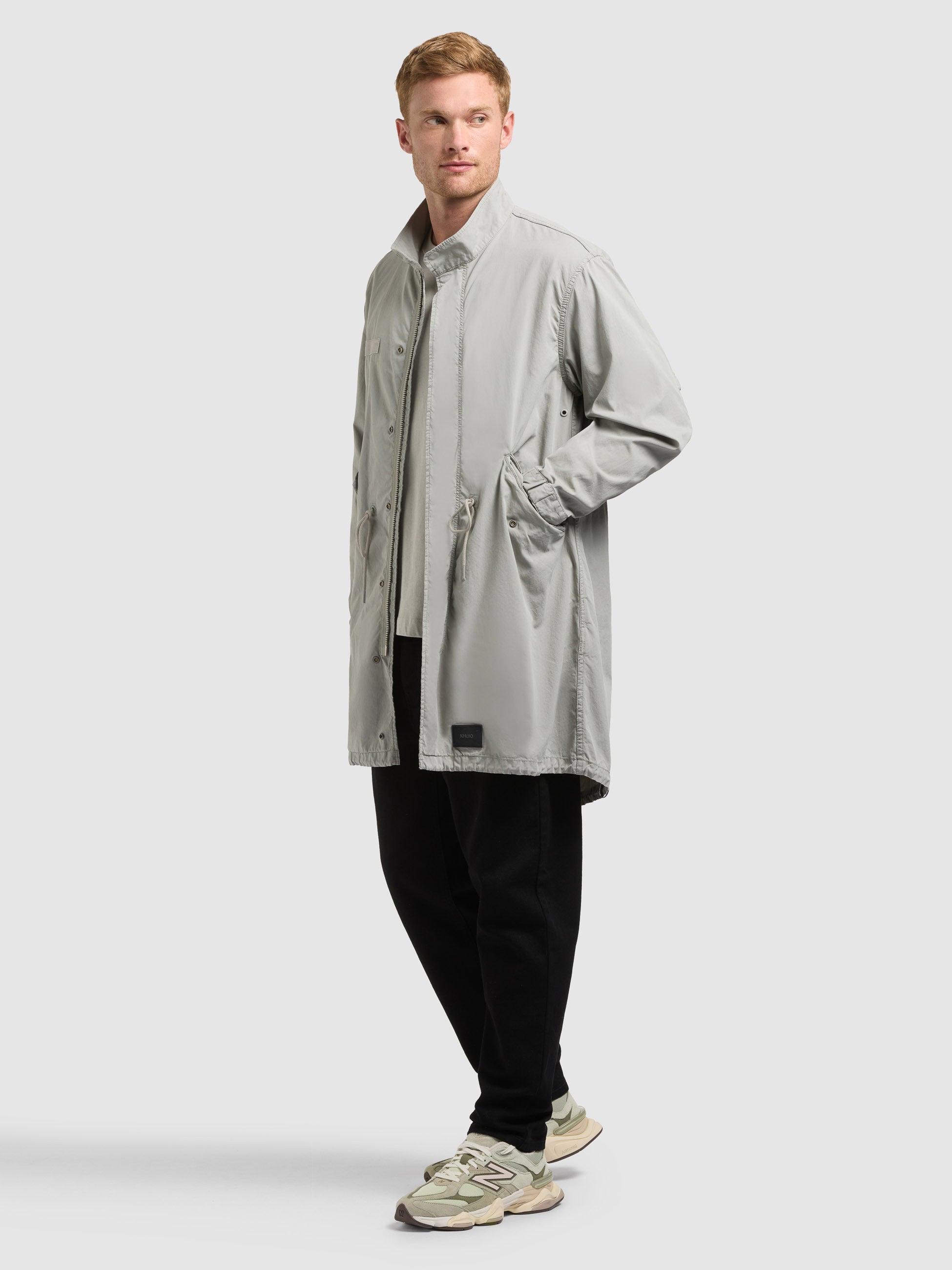 khujo-mantel-vito-cloud-green-parka-lang image 2