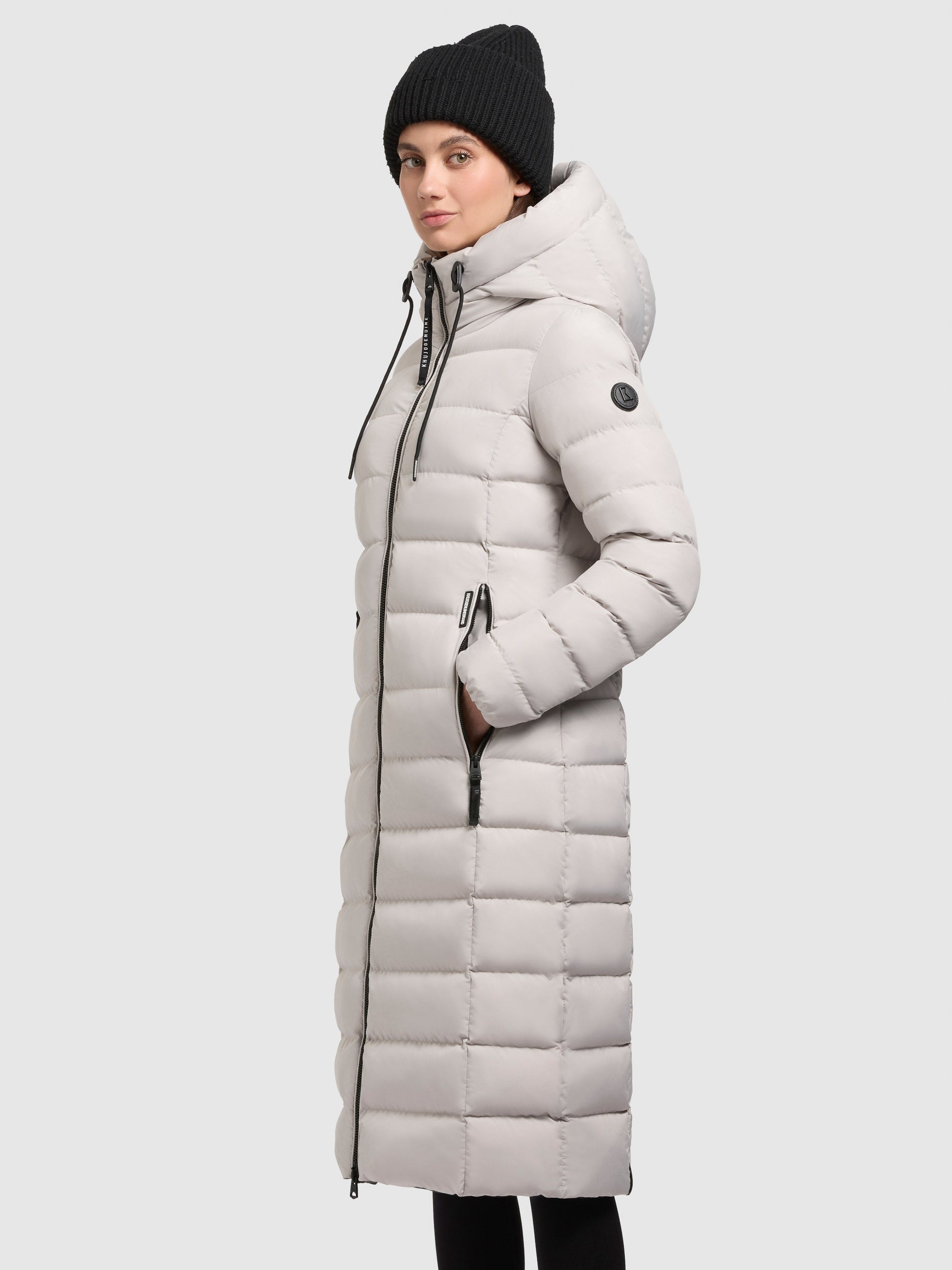 khujo-mantel-simmie-hellgrau-damen-steppmantel-knielang-regular-fit image 5