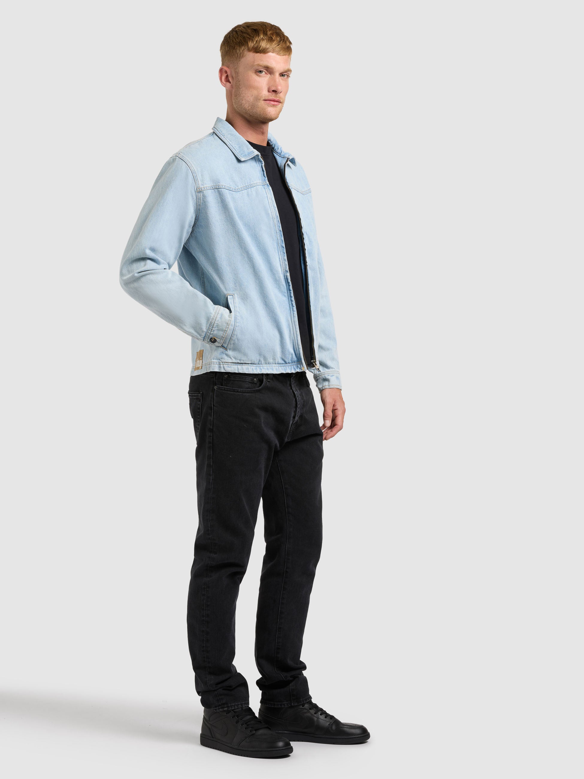 khujo-jacke-reilly-light-blue-jeansjacke-regular-fit image 6
