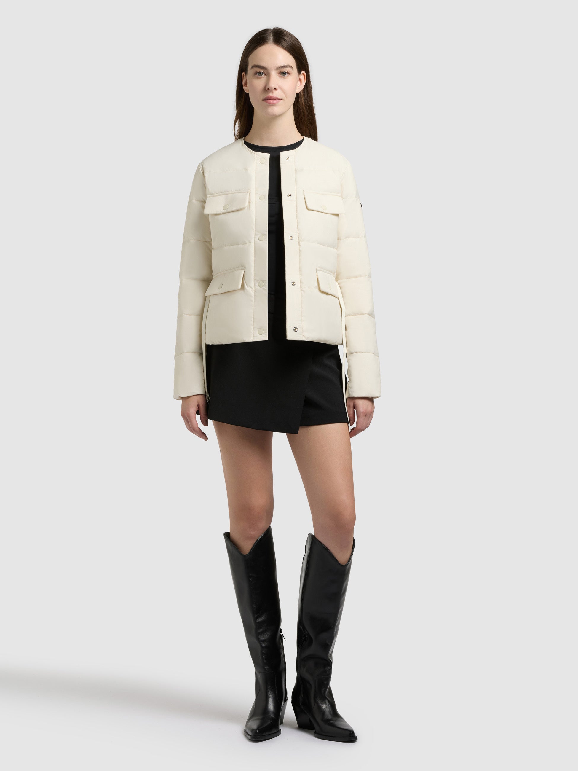khujo-steppjacke-cinnia-off-white-damen-sommer-steppjacke-mit-g-rtel image 7