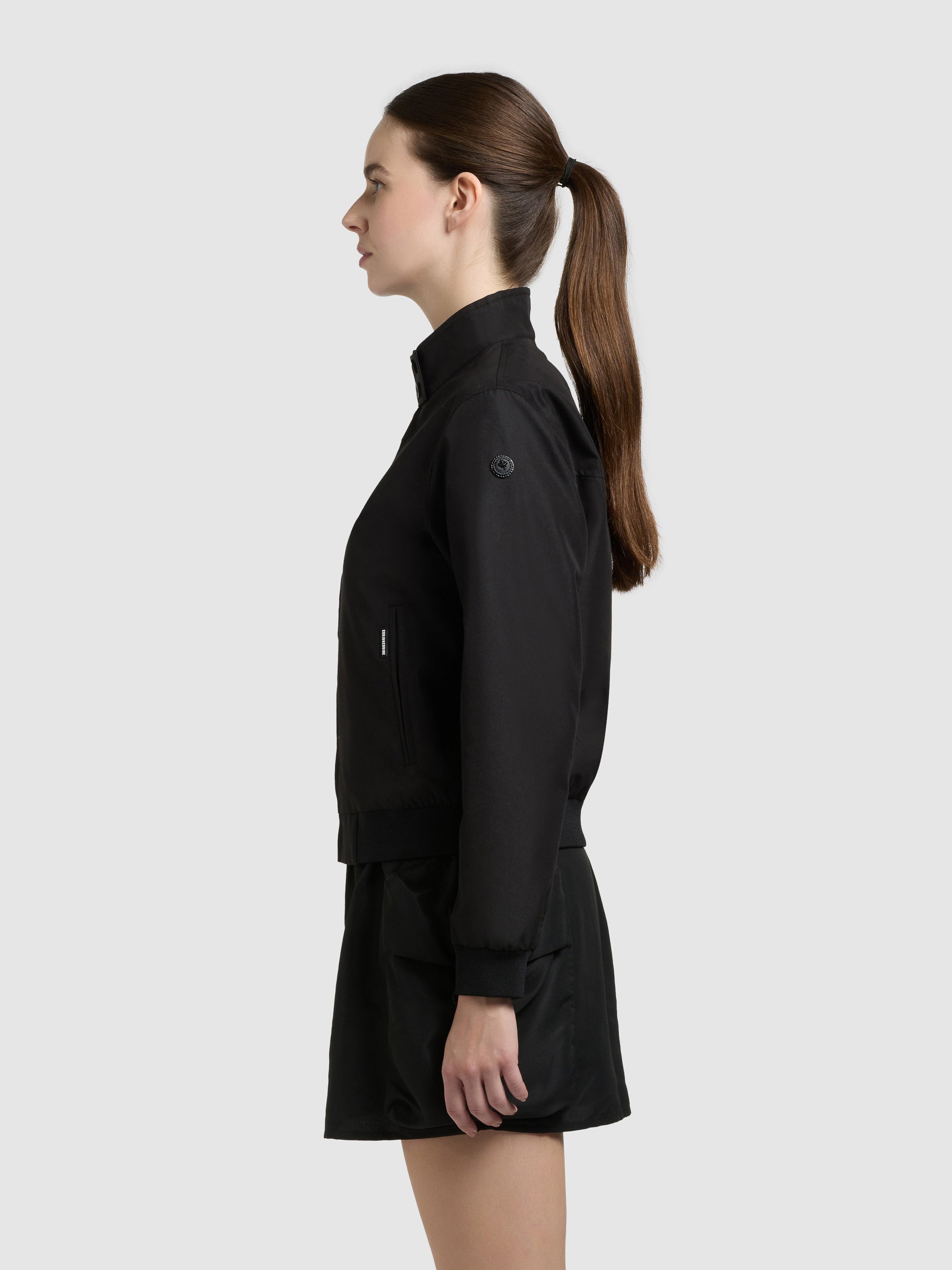 khujo-jacke-liesel-black-damen-blouson-stehkragen image 5