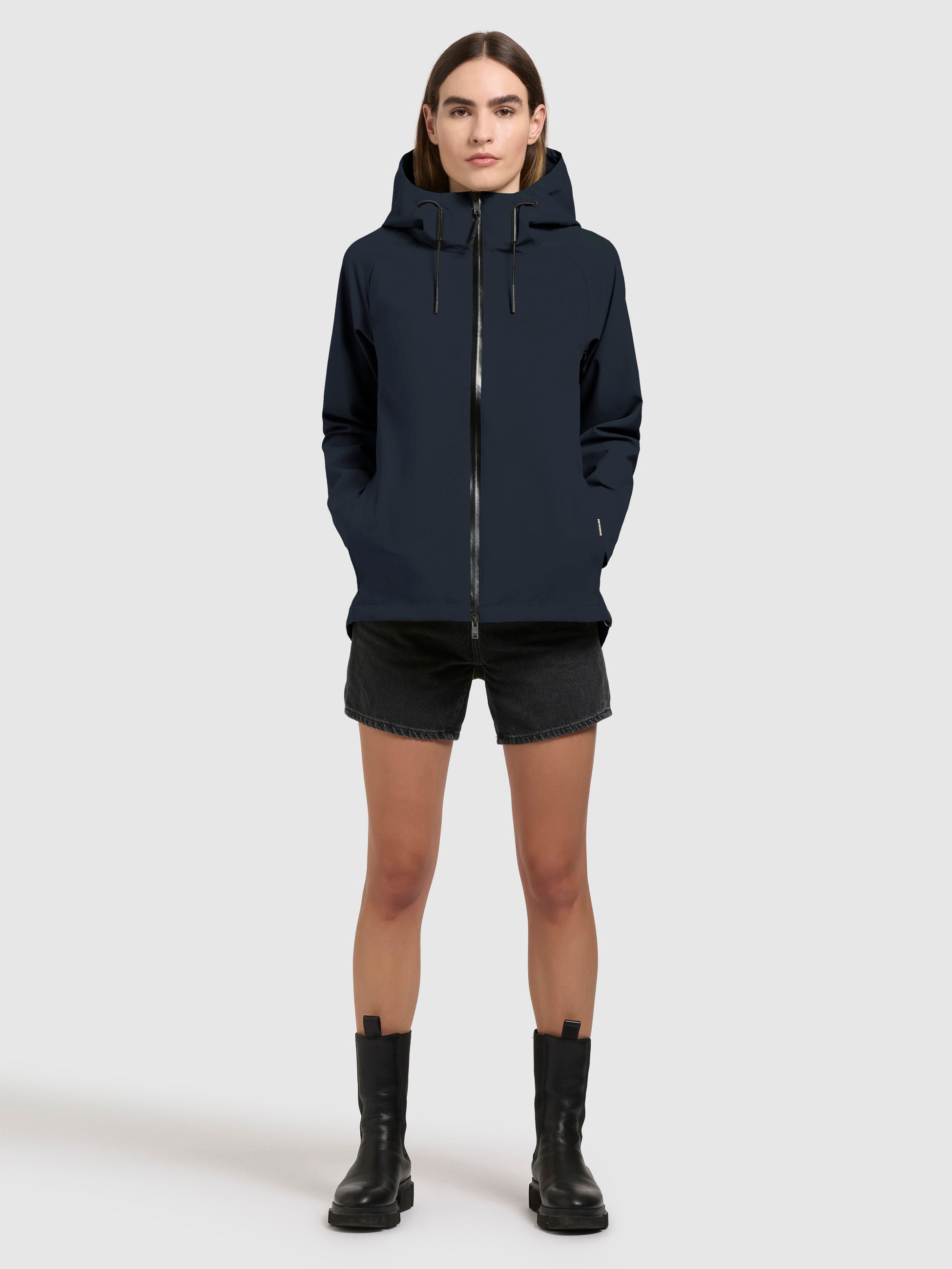 khujo-woom-regenjacke-f-r-damen-dunkelblau image 6