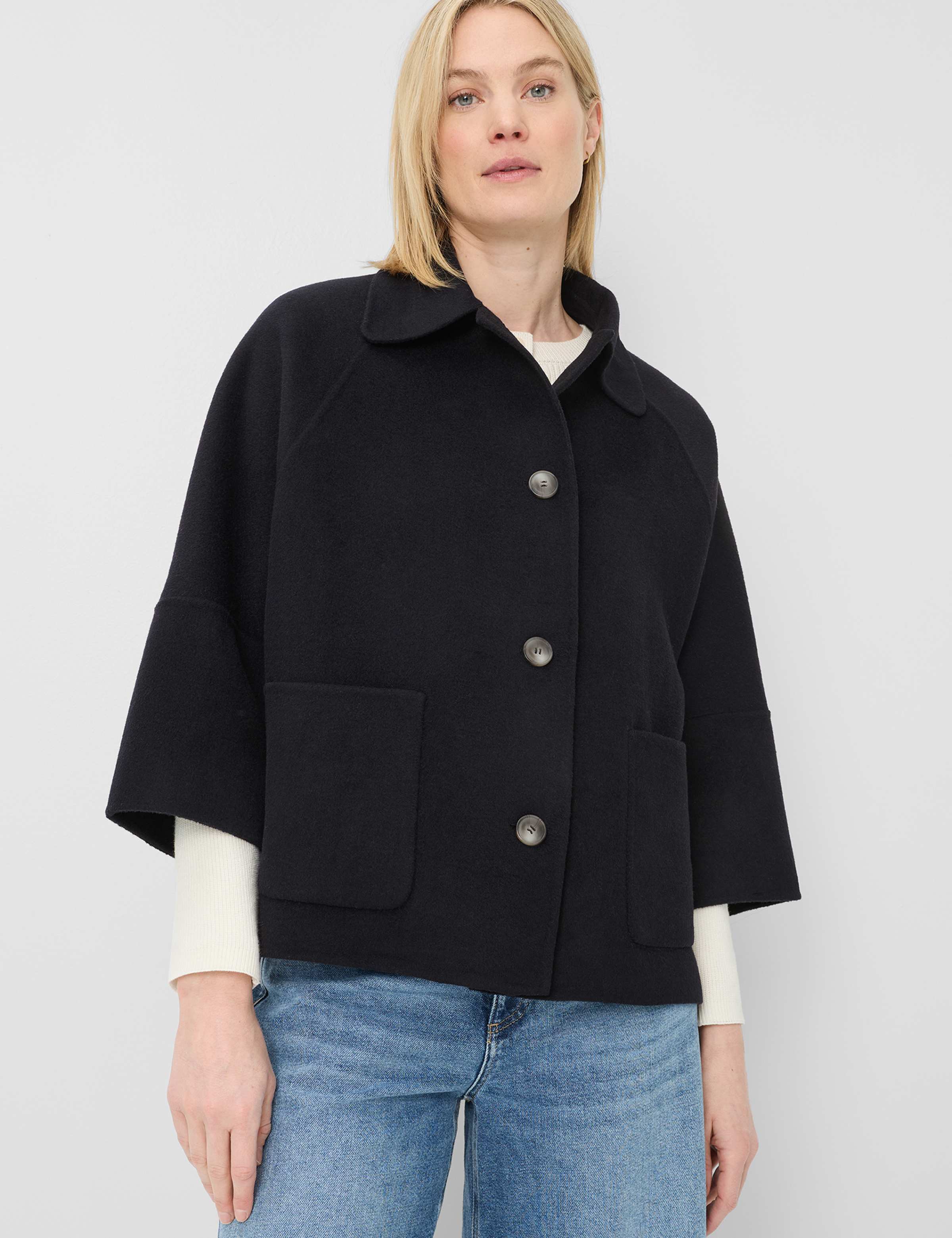 fuchs-schmitt-wolljacke-cremona-damen-overshirt-jacke-boxy-kurz image 8