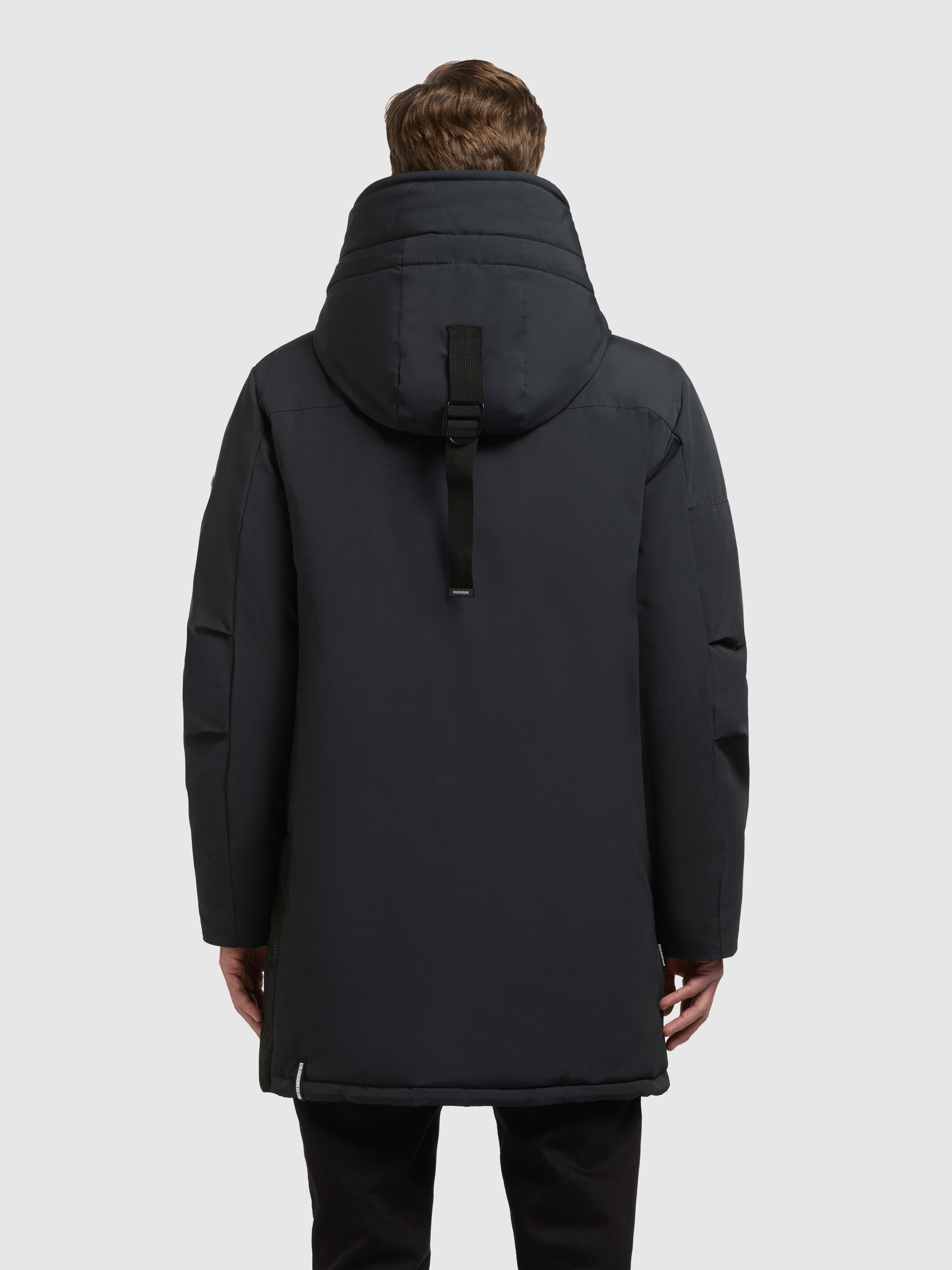 khujo-mantel-dachs-obrage-grey-kurzmantel-parka-mit-kapuze image 3