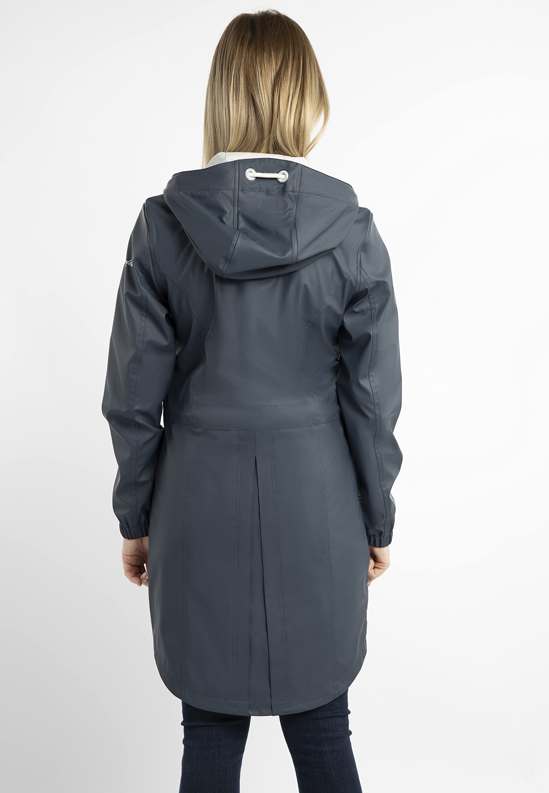 schmuddelwedda-damen-regenmantel-langer-wetterfester-mantel image 5