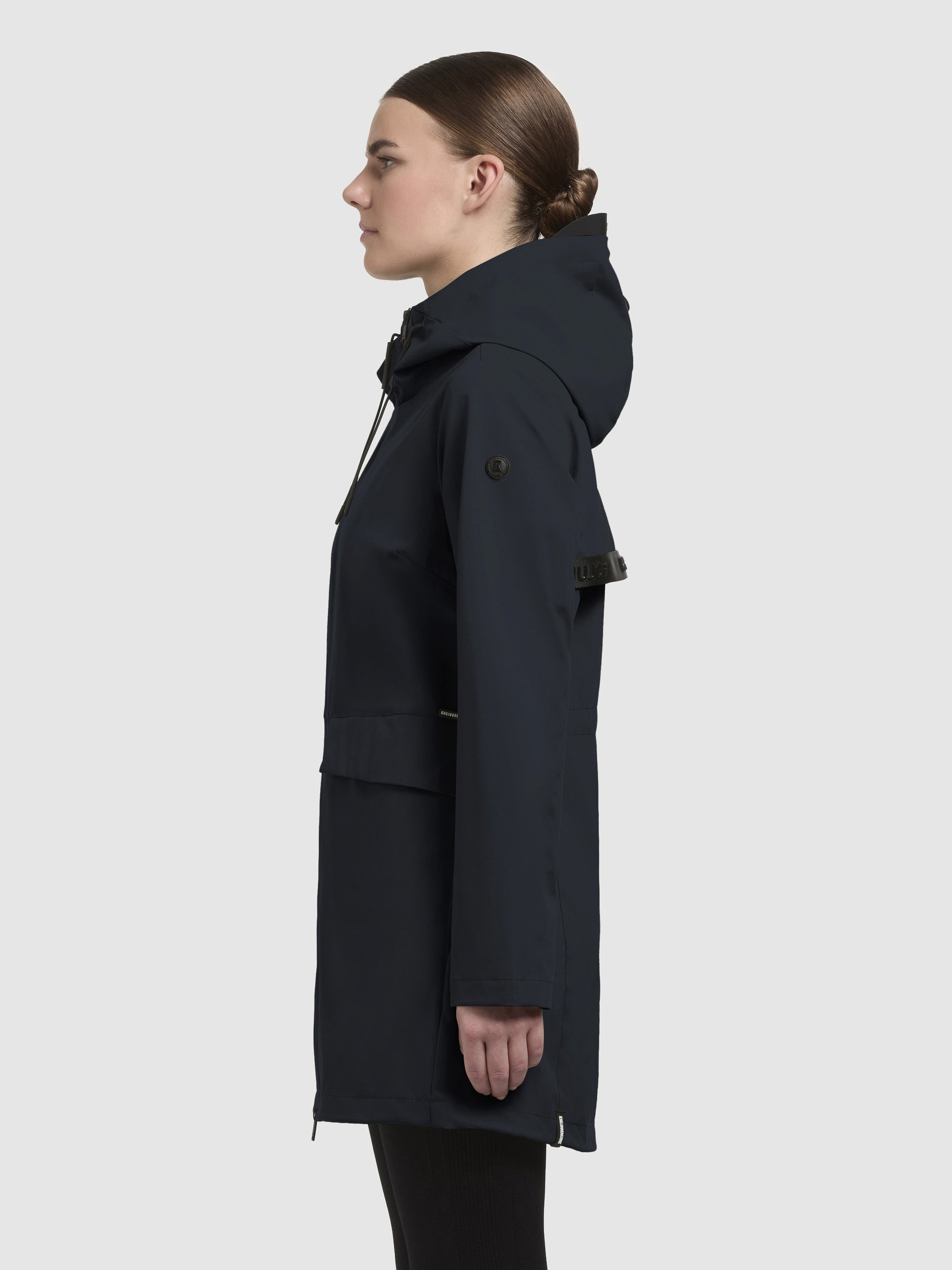 khujo-jacke-yoni-damen-regenjacke-dunkelblau-wasserabweisend image 5