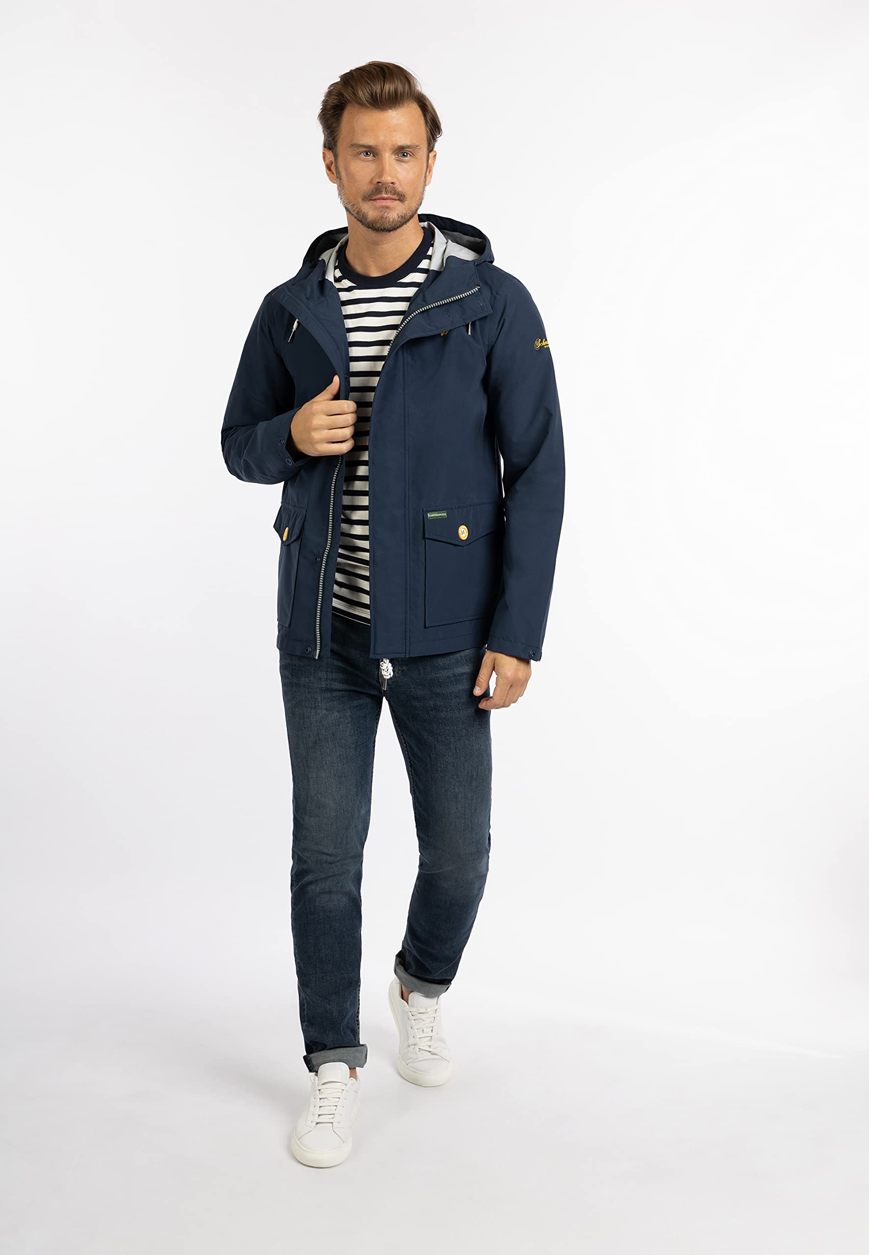schmuddelwedda-herren-regenjacke-aus-recyceltem-material-wetterfeste-outdoorjack image 4