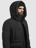 khujo-coat-welm-matt-dark-gray-damen-steppmantel image 7