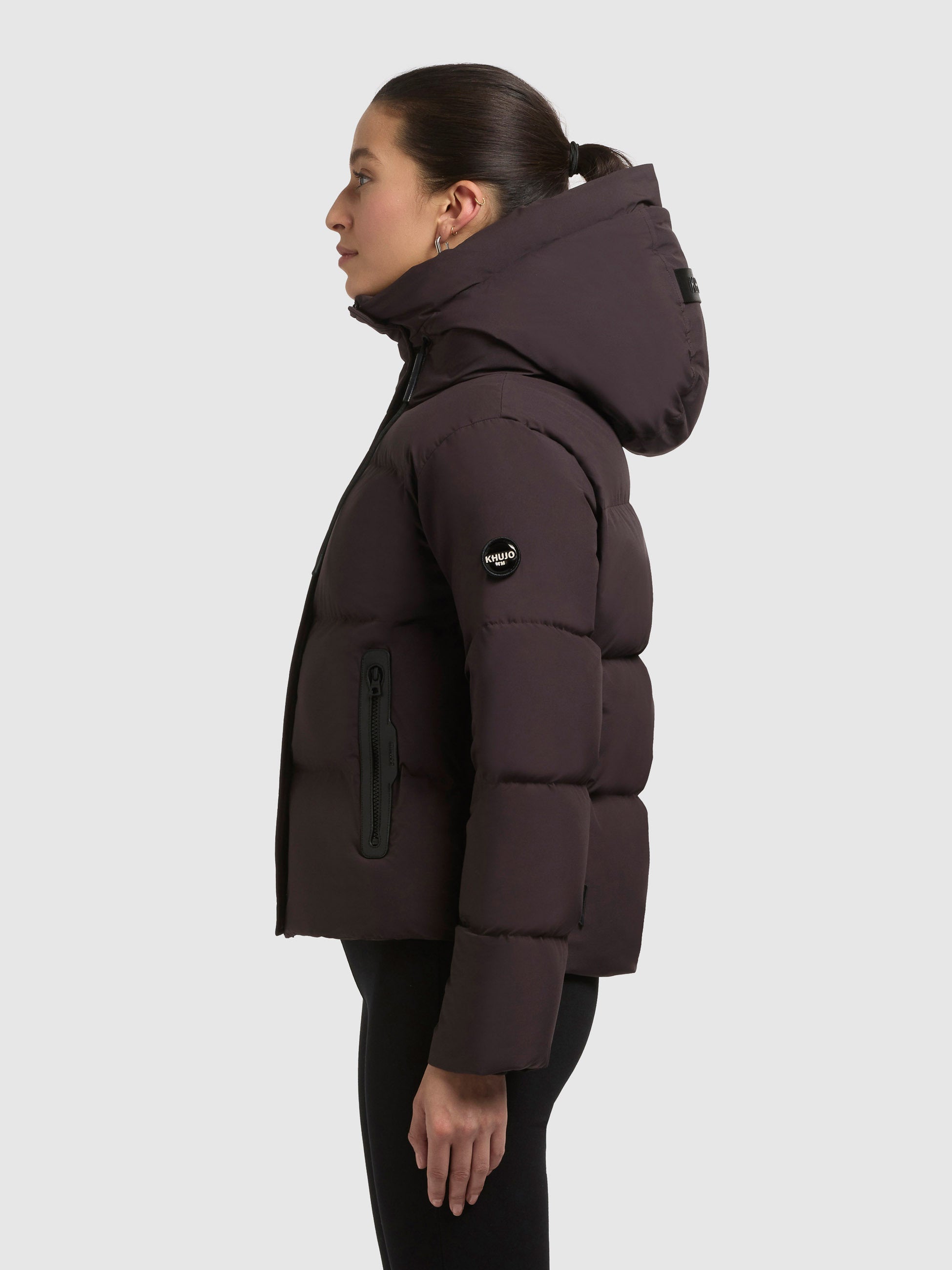 khujo-jacke-enits-matt-damen-steppjacke-moody-plum-mit-kapuze image 5