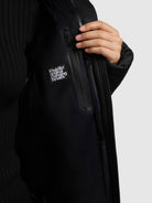 khujo-velia-damen-mantel-black-warm-wattierter-wintermantel image 8