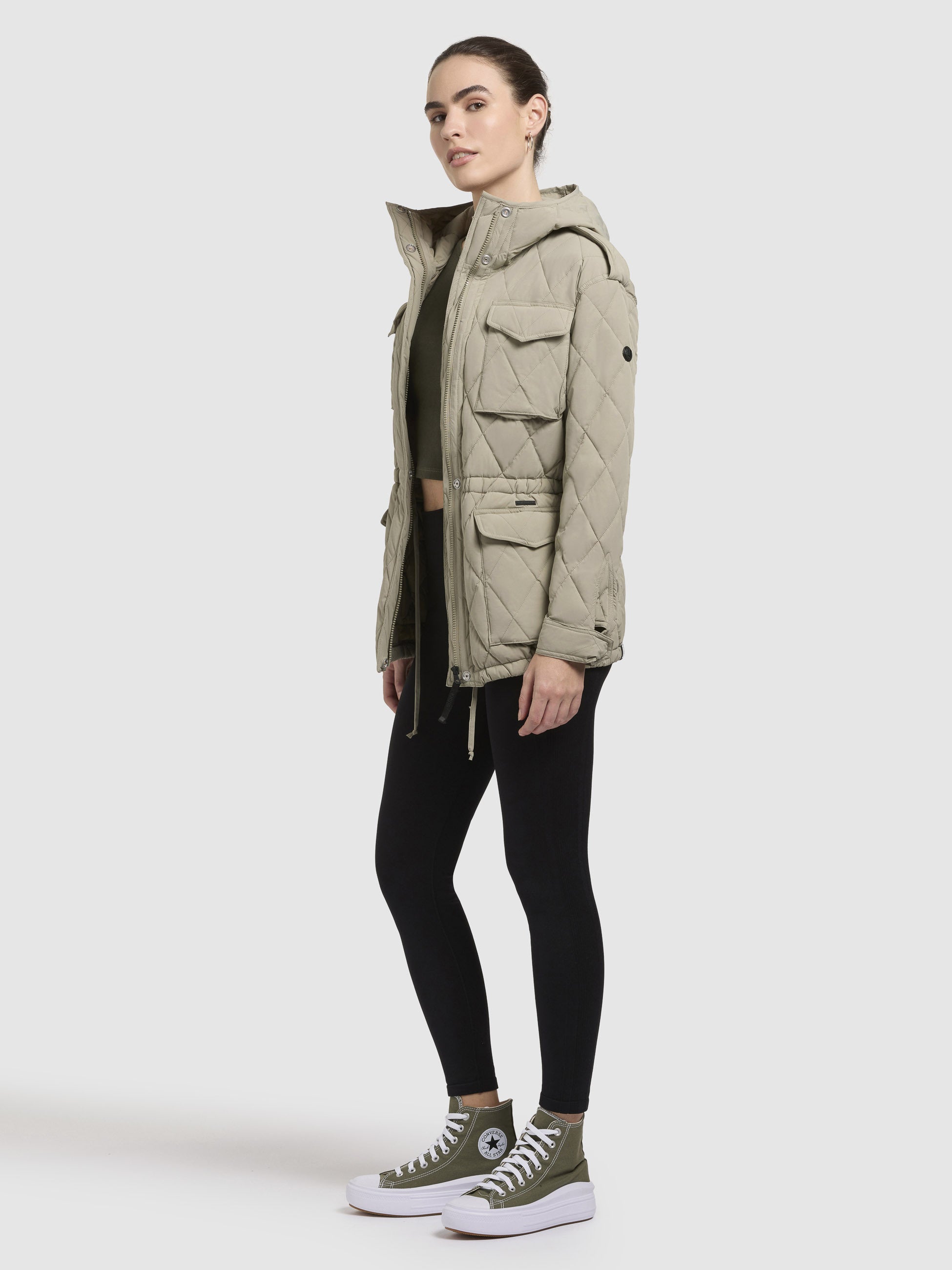 khujo-jacke-alimina-blassgr-n-steppjacke-damen-tailliert image 2