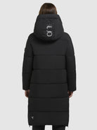 khujo-coat-rachel-matt-black-damen-steppmantel-knielang image 3