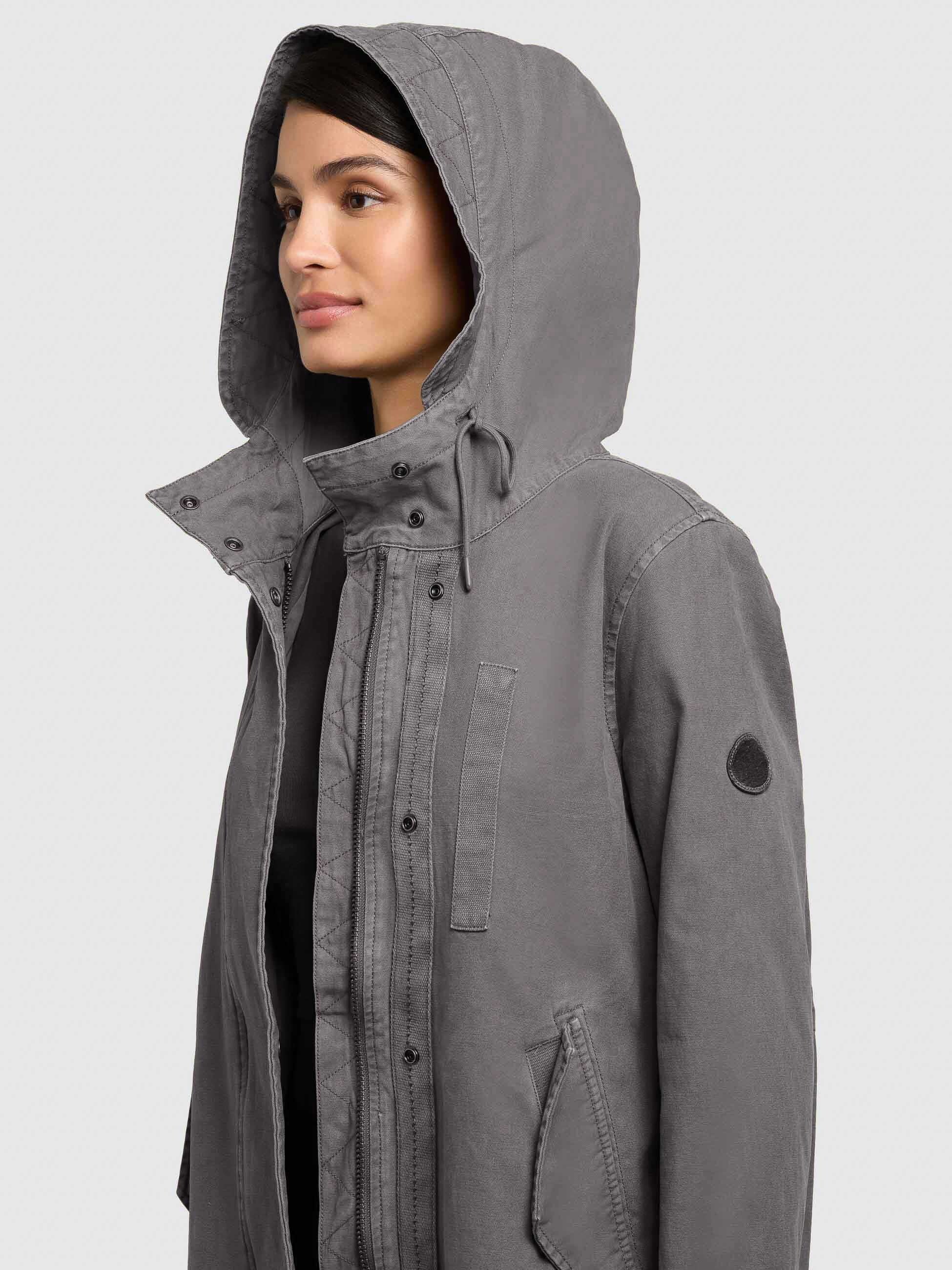 khujo-freya-damen-mantel-parka-slate-grey image 7