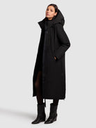 khujo-mantel-lofi2-black-warm-wattierter-wintermantel-mit-kapuze image 2