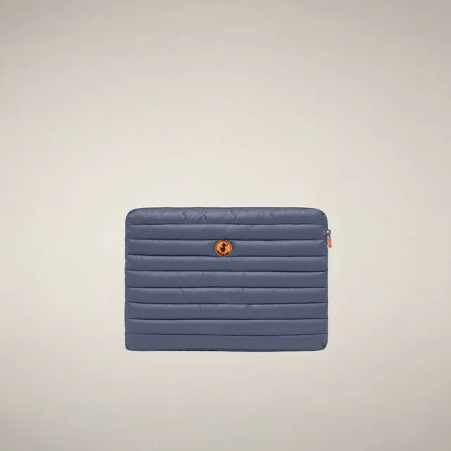 save-the-duck-vesta-laptoptasche-15-zoll-gesteppte-pc-h-lle-blau-fiordaliso image 1
