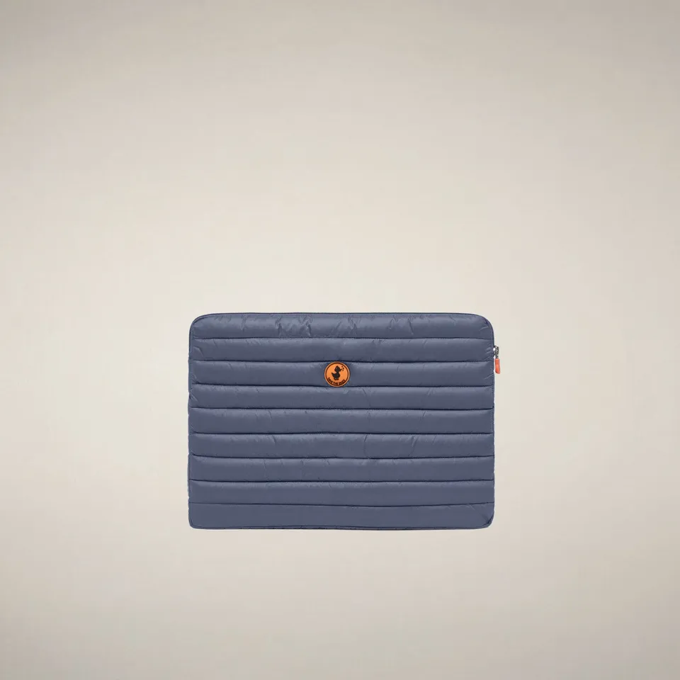 save-the-duck-vesta-laptoptasche-15-zoll-gesteppte-pc-h-lle-blau-fiordaliso image 1