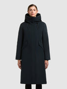 khujo-coat-santini-port-blue-knielanger-wintermantel-mit-wasserabweisender-besch image 4