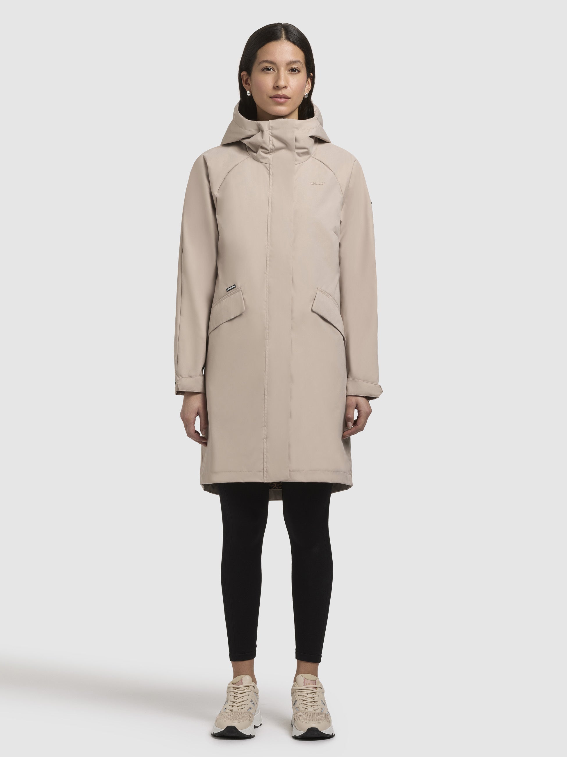 khujo-yeal-damen-kurzmantel-beige image 6