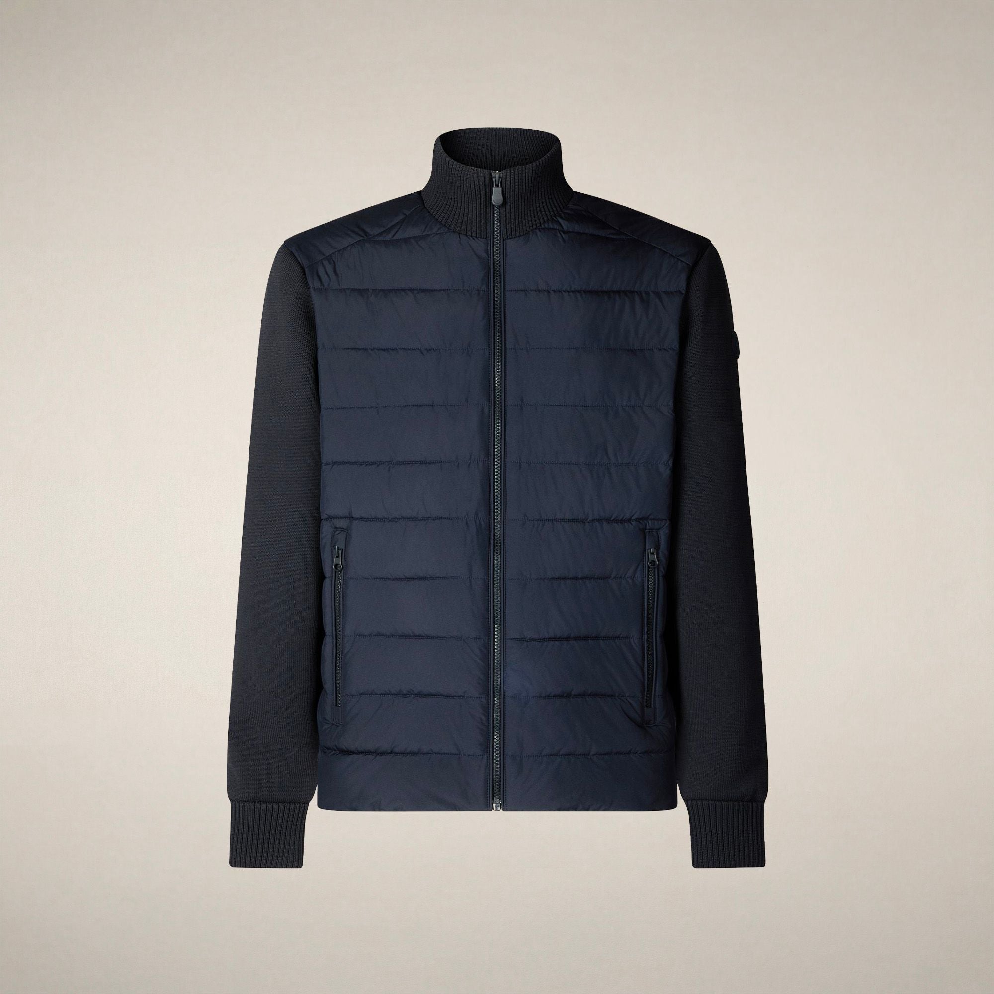 save-the-duck-sedum-herren-hybrid-jacke-blau-schwarz image 3