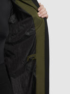 khujo-pinax-damen-mantel-sommerparka-knielang-olive image 8