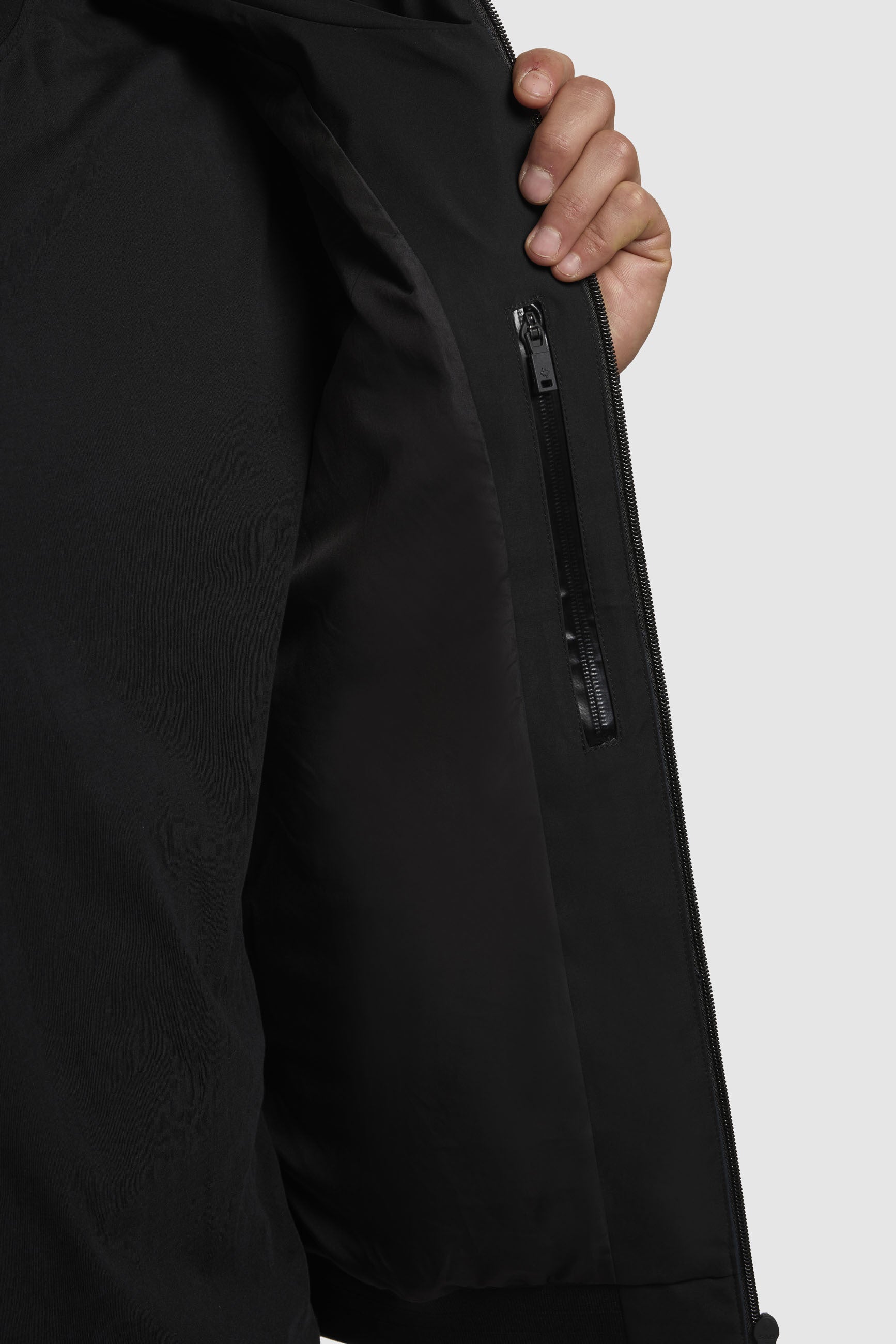 khujo-jacke-larm-schwarz-damen-kapuzenjacke-regular-fit image 8