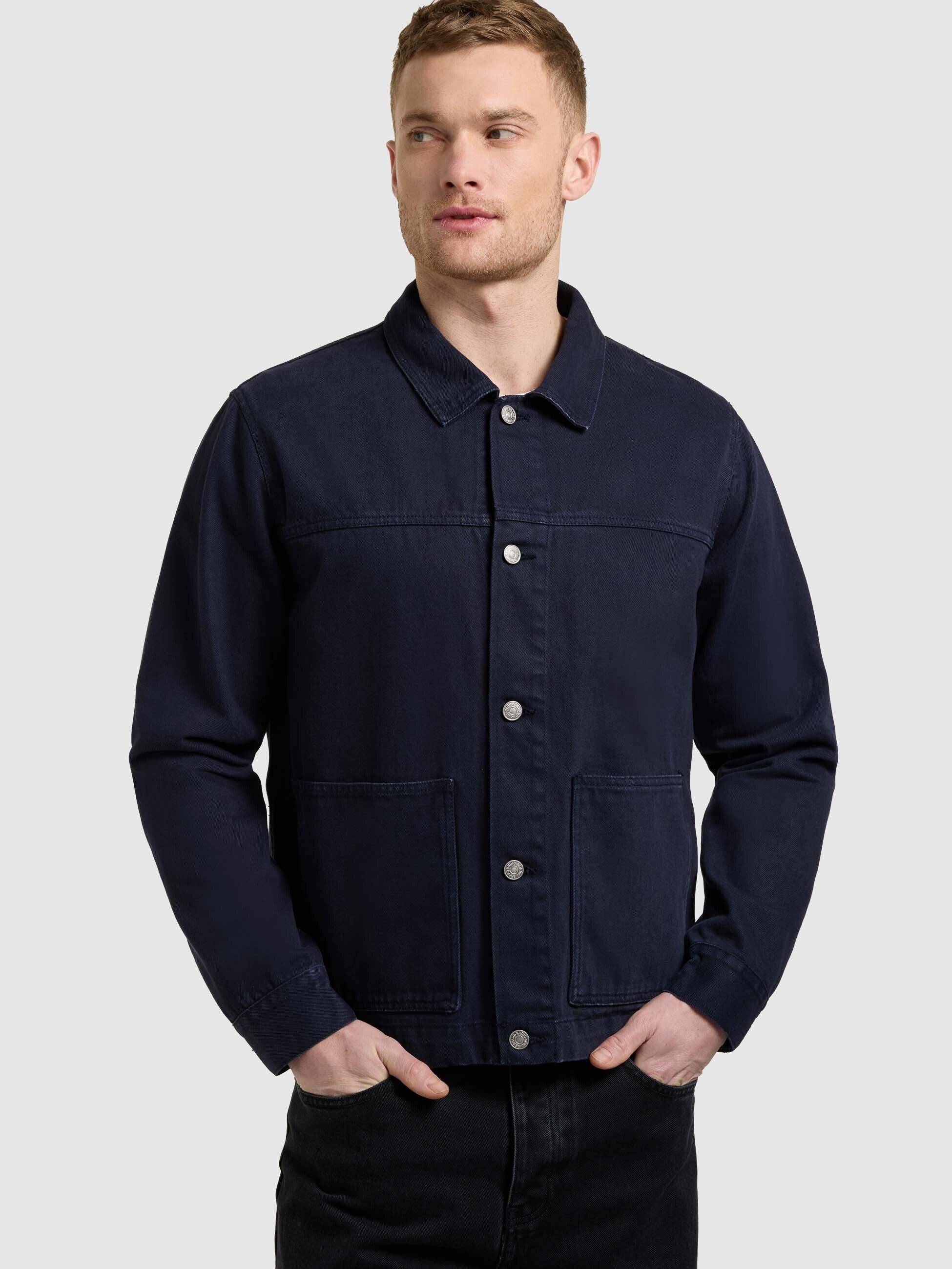 khujo-jacke-barto-navy-jeansjacke-aus-baumwoll-denim-f-r-damen image 7