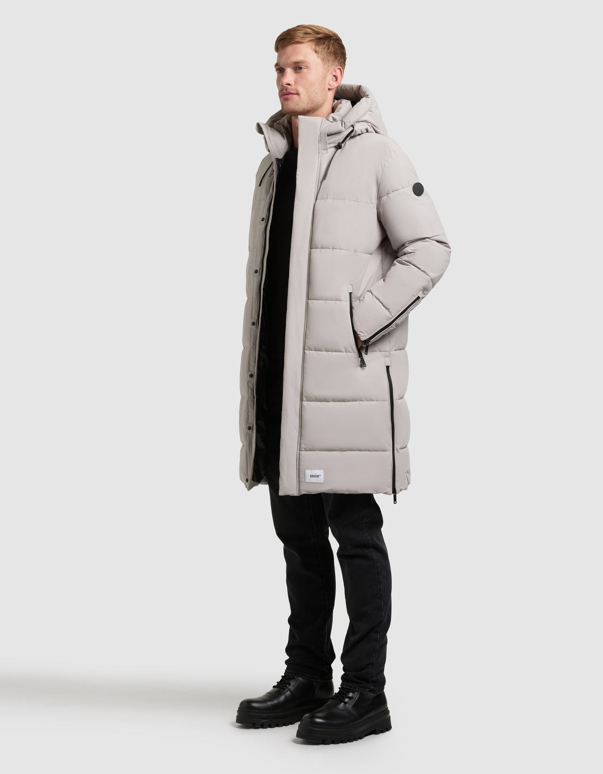 khujo-mantel-pike-damen-wintermantel-in-nimbus-grey-mit-abnehmbarer-kapuze image 2